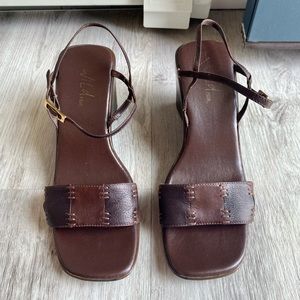 Vintage Wild Pair Boho Wedge Sandals